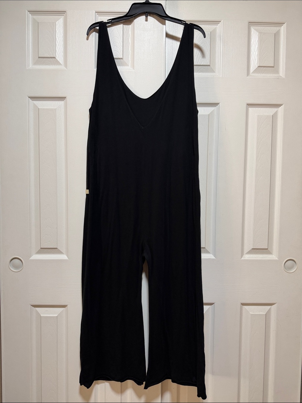 Lunya Black Romper Jumpsuit - Size Large - Picture 3 of 9